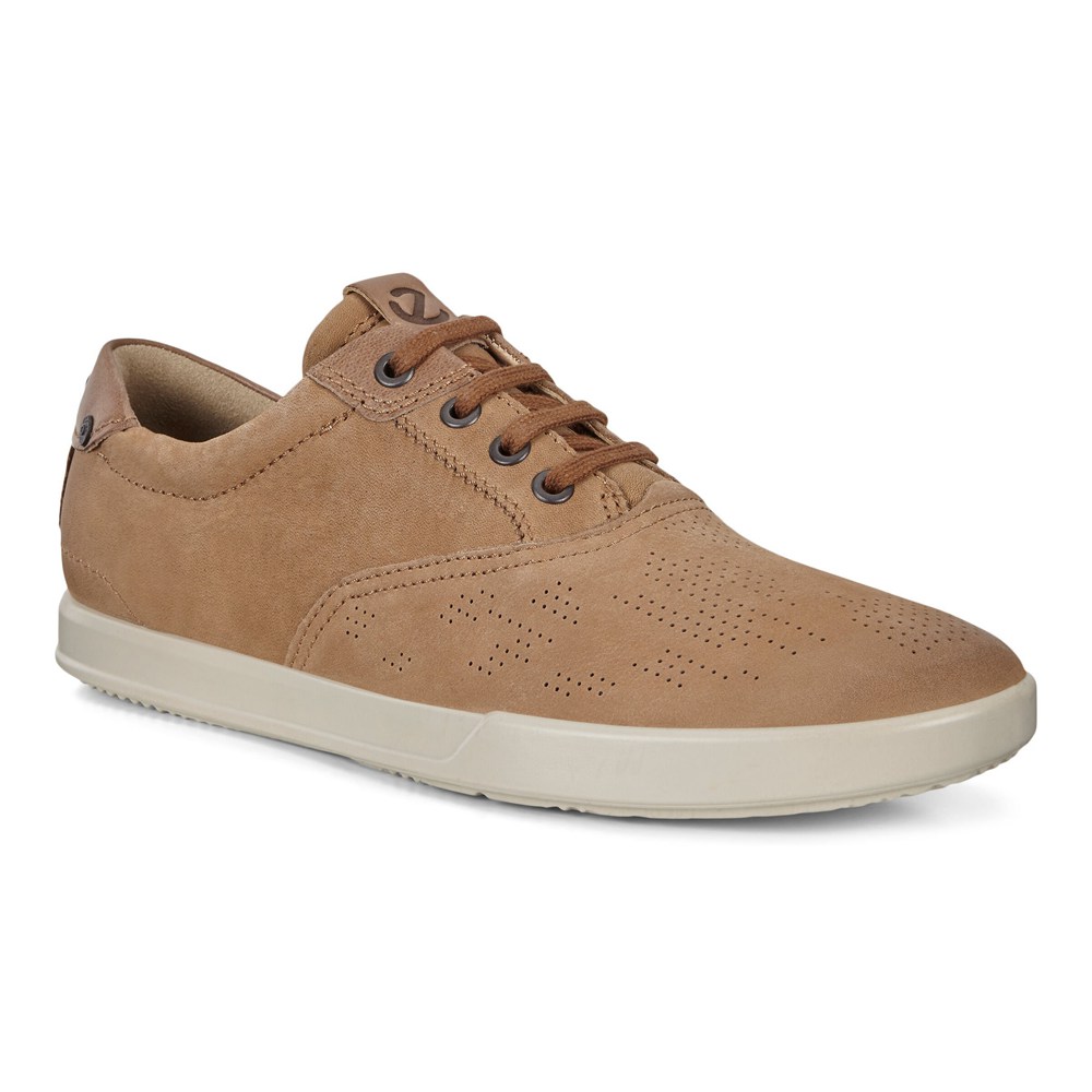 ECCO Mens Sneakers Brown - Collin 2.0 - ZWB-769340